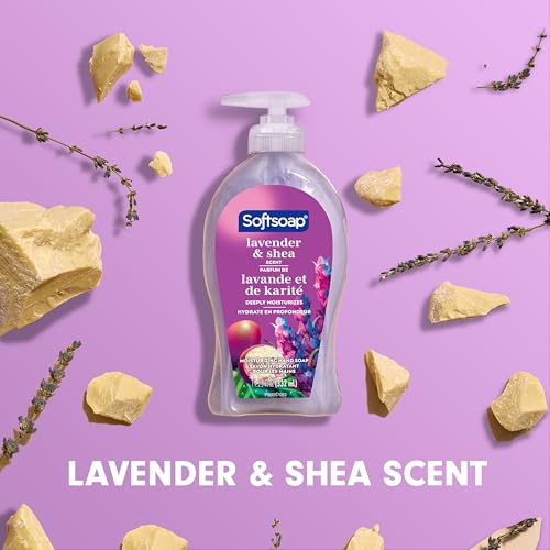Softsoap Lavender & Shea Butter / 11.25 Fl Oz (Pack of 6) / Purple Hand Wash