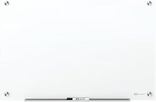 Quartet Dry Erase Board, Magnetic Whiteboard 6' x 4', Glass Board for Wall, Infinity, Brilliance White (G27248W)