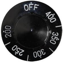 AMERICAN RANGE A32013 Dial 2-1/4 Dia Off-400-200 .187 Mount For Fryer Af Anets 221027
