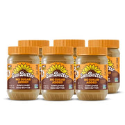 SunButter Creamy No Sugar Added / 16 Ounce (Pack of 6) / Brown Butter