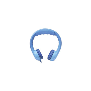 Flex‑Phones Kids Foam Headphones by HamiltonBuhl – 0.1, Plastic, Blue, Model KIDS-BLU