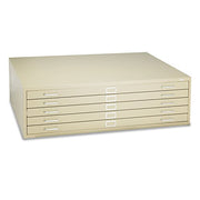 Safco Tropic Sand / Flat File / 53-3/8 by 41-3/8 by 16-1/2-Inch Flat File Cabinets