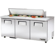 TSSU-72-16-ADA Solid Door Sandwich/Salad Unit by TRUE – 19.0 cubic_feet, Stainless-Steel, Model TSSU-72-16-ADA-HC
