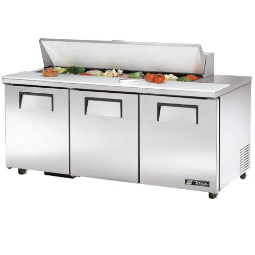 TSSU-72-16-ADA Solid Door Sandwich/Salad Unit by TRUE – 19.0 cubic_feet, Stainless-Steel, Model TSSU-72-16-ADA-HC
