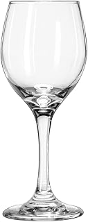 Libbey Glassware 3065 Perception Wine Glass, 8 oz. (Pack of 24)