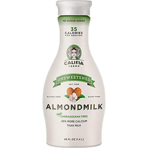 Califia Farms Unsweetened / 24 Fl Oz (Pack of 2) / 1 Coconut Water
