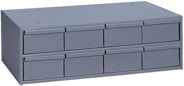 Durham Prime Cold Rolled Steel, Drawer Bin Cabinet, 12 1/4 in D x 7 1/2 in H x 22 3/4 in W - 1 Each