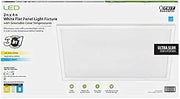 Feit Electric 3563947 1 x 24 x 48 in. LED Flat Panel Light Fixture White