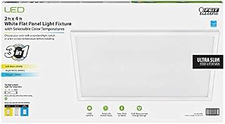 Feit Electric 3563947 1 x 24 x 48 in. LED Flat Panel Light Fixture White