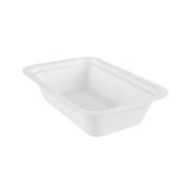 Plant-Based Compostable 16oz Gourmet Range Base (Case of 600) by Vegware – Size 3, 16oz, 16 ounces, Bagasse, White, Pack of 600
