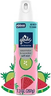 Glade Watermelon & Cucumber Soft Mist Air Freshener Spray, 7.3 oz