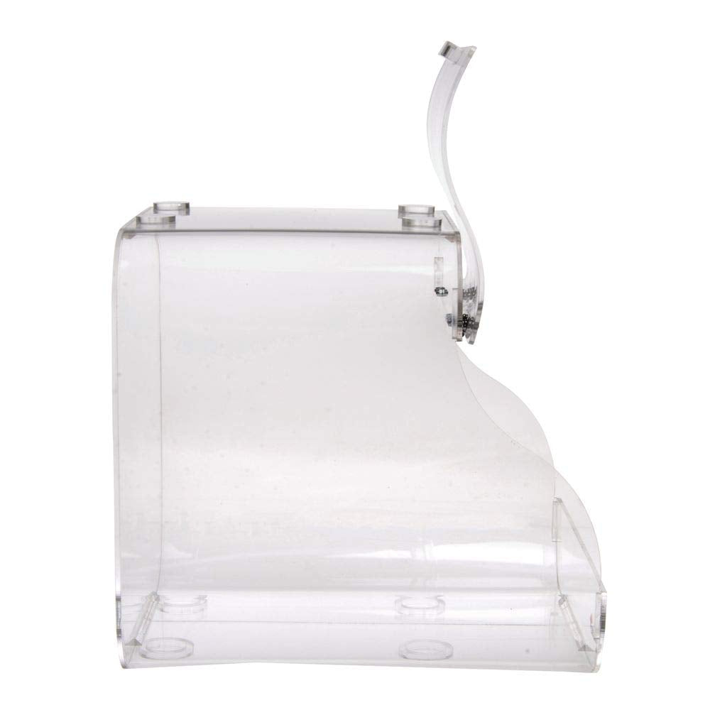 Bak 100 Single Container Bakery Display Case by Rosseto – 12, Acrylic, Clear, Model BAK1203