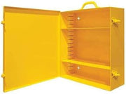 Durham 534AV-50 Wall Mount Spill Control Box, Yellow