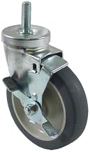Kason - 6C525022PPPGTLB - Duraglide 1/2 in Threaded Stem Caster with 5 in Wheel