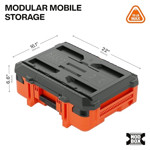 KLEIN TOOLS Small / Orange / 75.0 pounds Tool Boxes