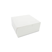 SOUTHERN CHAMPION TRAY 7" Length x 7" Width x 3" Height / White / 0.01 liters Bakery Take Out Containers