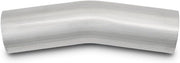 Tubing, Mandrel Bend, 15 degree, 304 Stainless Steel, Natural, 16 gauge, 4.00 in. Outside Diameter, 6.00 in. Centerline Radius, 5.00 in. x 5.00 in. Leg Length, each by Vibrant