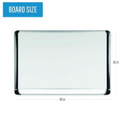 MasterVision Black / 48"W x 36"H / Putty Dry Erase Boards