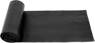 Kleenline 60 Gallon Can Liner, 38" x 58" x 1.2 MIL, Black, 5 Rolls of 20 Liners | 100/Case