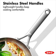 OXO 3.25QT Saute Pan with Lid / 3.4 Quarts / Black Sauté Pans