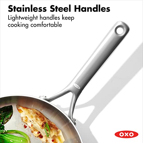 OXO 3.25QT Saute Pan with Lid / 3.4 Quarts / Black Sauté Pans