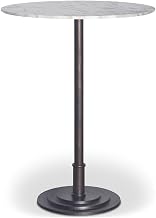 Tori Bar Table Metal White