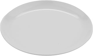 G.E.T. 7" White Settlement Round Bread/Melamine Side Dish Plate (Set of 12)