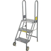 Tri Arc 3-Step / Blue / Industrial Step Ladders