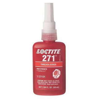 88441 271 Threadlockers by Loctite – 250 milliliters, Dimethacrylate Ester, Red, Model 27141