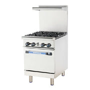 Radiance Restaurant Ranges gas by Turbo Air – Stainless-Steel, Model TAR-4