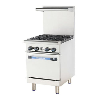Radiance Restaurant Ranges gas by Turbo Air – Stainless-Steel, Model TAR-4