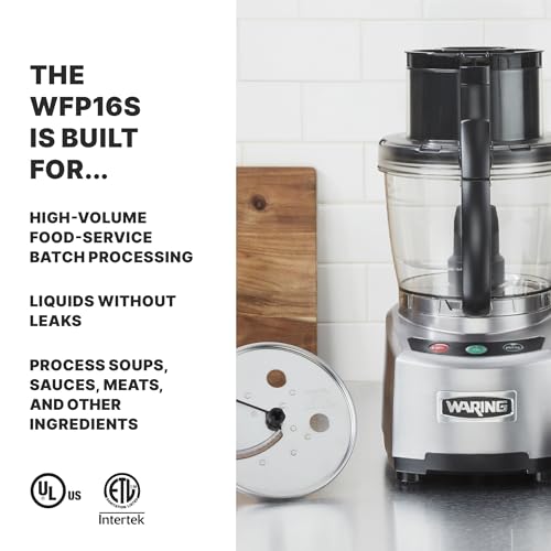 Waring 4Q Food Processor / 4 Quart / Black Food Processors