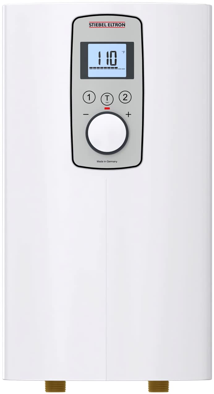 Model DHC-E 8/10-2 Plus Trend Point-of-Use Electric Tankless Water Heater by Stiebel Eltron – 0.07 gallons, White, Model 202145