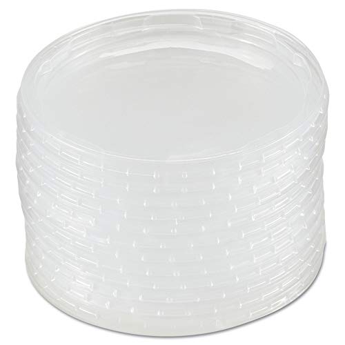 Plug-Style Deli Container Lids by WNA – Plastic, clear, Pack of 500, Model APCTRLID