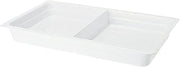 G.E.T. Enterprises G.E.T. ML-26-W, GN Melamine Food Pans, White Full Size Insert Pan (Qty, 1)