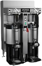 Fetco IP44-52H-15 Maritime Series Twin Automatic Coffee Brewer with 1-1/2 Gallon Capacity & Two Portion Standard