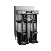Maritime Series Twin Automatic Coffee Brewer with 1-1/2 Gallon Capacity & Two Portion Standard by Fetco – 1.5 gallons, Stainless Steel, Model IP44-52H-15