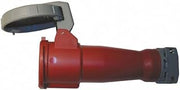 Hubbell HBL460C7W Pin and Sleeve IEC Connector, 3 Pole, 4 Wire, 60 amp, 480V, Watertight