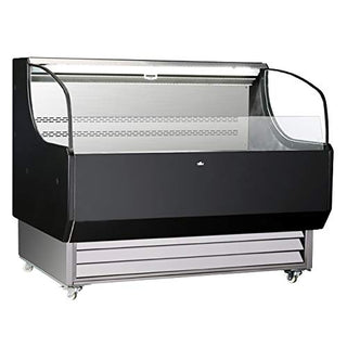52-INCH REFRIGERATED DISPLAY CASE by Omcan – NET DIMENSIONS: 51.7" x 35.9" x 42", Black, Model 44544