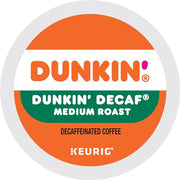 Dunkin' Decaf Medium Roast / 1 Ounce (Pack of 22) / coffee Single-Serve Capsules & Pods