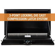 Buyers Products Company Textured Black Matte / 18 x 18 x 30 Inches / Underbody Truck Bed Toolboxes