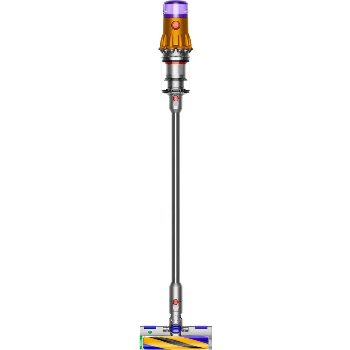 V12 Detect Slim Absolute Cordless Handheld Vacuum Cleaner (Renewed) by Dyson – 2.8 liters, Gray, Model 5025155069233-cr