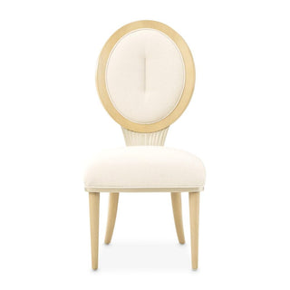 Brown Camellia Field Dining Side Chair Set of by Michael Amini – Solid; Manufactured Wood, Caramel, Model N9090003-134