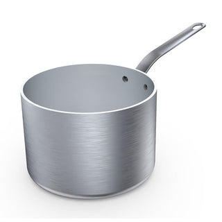 Wear-Ever 4.5 Quart Sauce Pan with Plated Handle by Vollrath – 4.5 Quarts, Aluminum, Silver, Model 691145