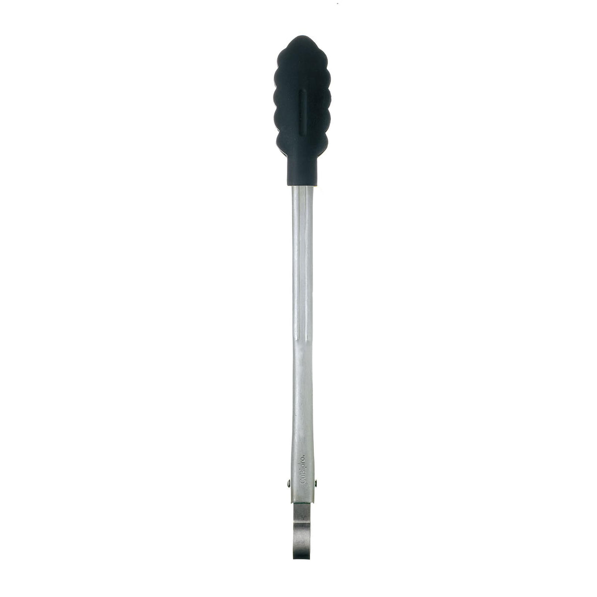 Silicone Tong 9.5" Black by Cuisipro – 9.5", Stainless Steel, Black, Model 1460