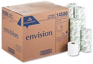 Georgia Pacific Envision and Preference Bathroom Tissue TISSUE,BATH,ENVISN,1PLY 2950B001 (Pack of2)