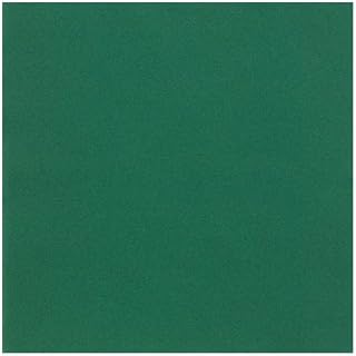 Hoffmaster 820-D37 Linen-Like Solid Hunter Green Color Napkin Band 16 x 16 inch Flat Pack, 4 packs of each 125-500 per case.