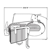 Burnished HD 13" Manual Slicer by Hobart – Stainless Steel, Metallic, Model HS6-1