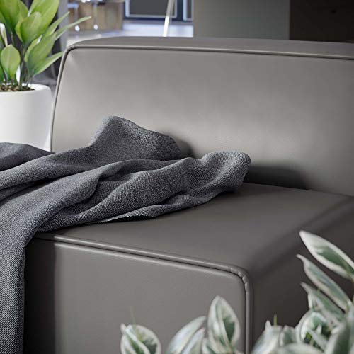 Modway Grey / Armless Chair / Contemporary Sofas & Couches