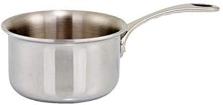 Winco 11 oz Tri-Ply Stainless Steel Sauce Pan